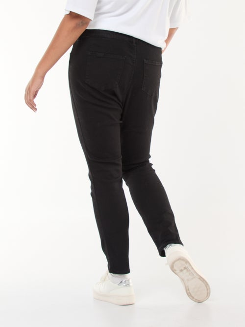 Regular stretchjegging met hoge taille - Kiabi