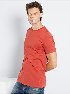 Regular T-shirt van 100% katoen 1,90 m+ - Kiabi