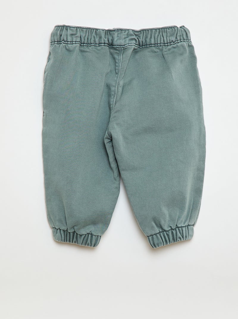 Relaxed-fit broek Blauw - Kiabi