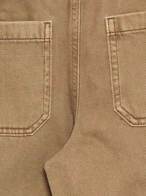 Relaxed fit-broek met elastische taille - Kiabi Relaxed fit-broek met elastische taille - Kiabi