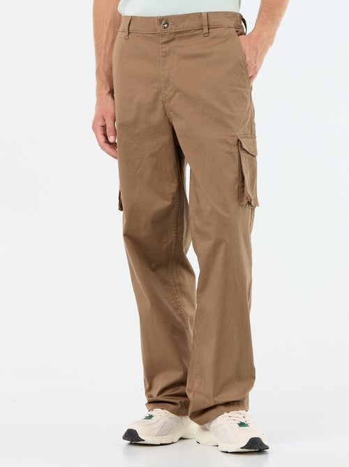 Relaxed fit broek met meerdere zakken - Kiabi Relaxed fit broek met meerdere zakken - Kiabi