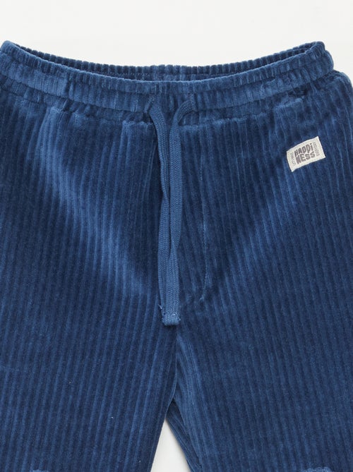 Ribbroek met elastische tailleband - Kiabi