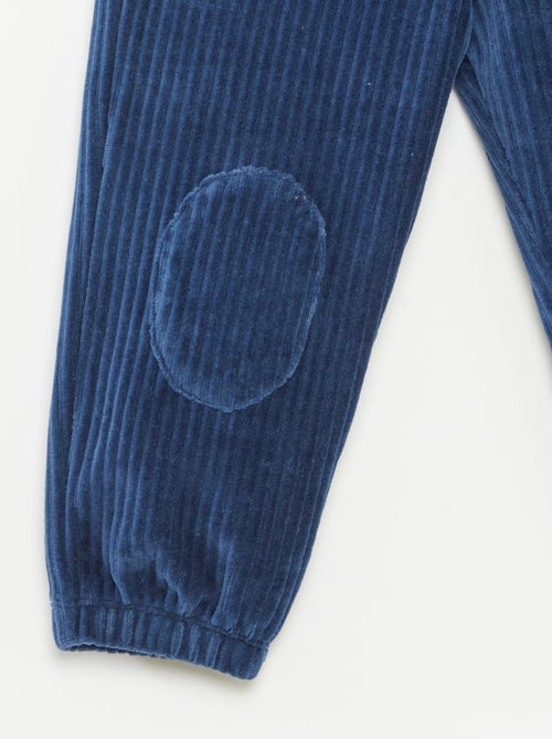 Ribbroek met elastische tailleband - Kiabi