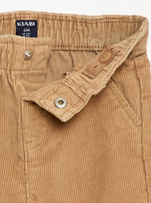 Ribbroek met paperbagtaille - Kiabi