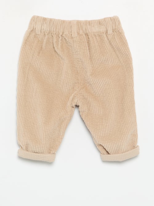 Ribfluwelen broek 'Disney' 'Minnie' - Kiabi