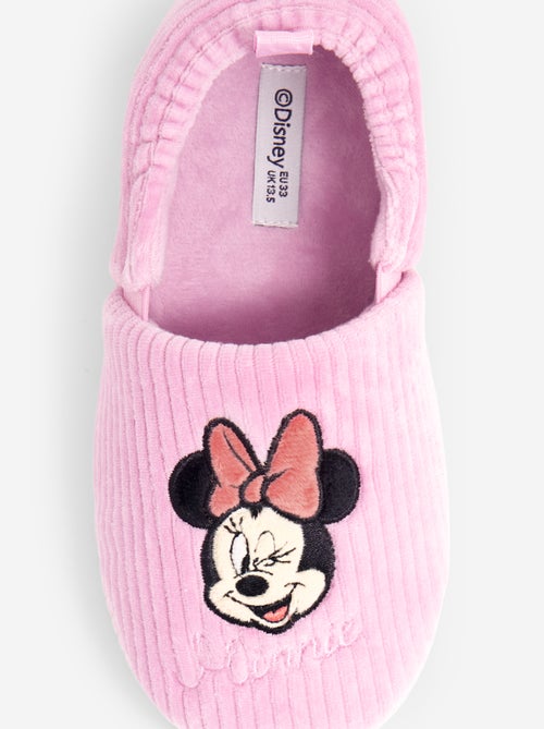 Ribfluwelen pantoffel 'Minnie' Disney! - Kiabi