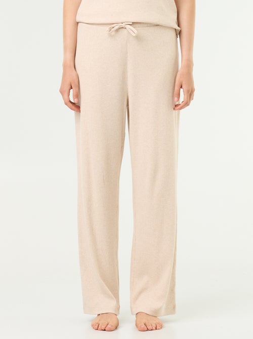 Ribgebreide pyjamabroek - Kiabi Ribgebreide pyjamabroek - Kiabi