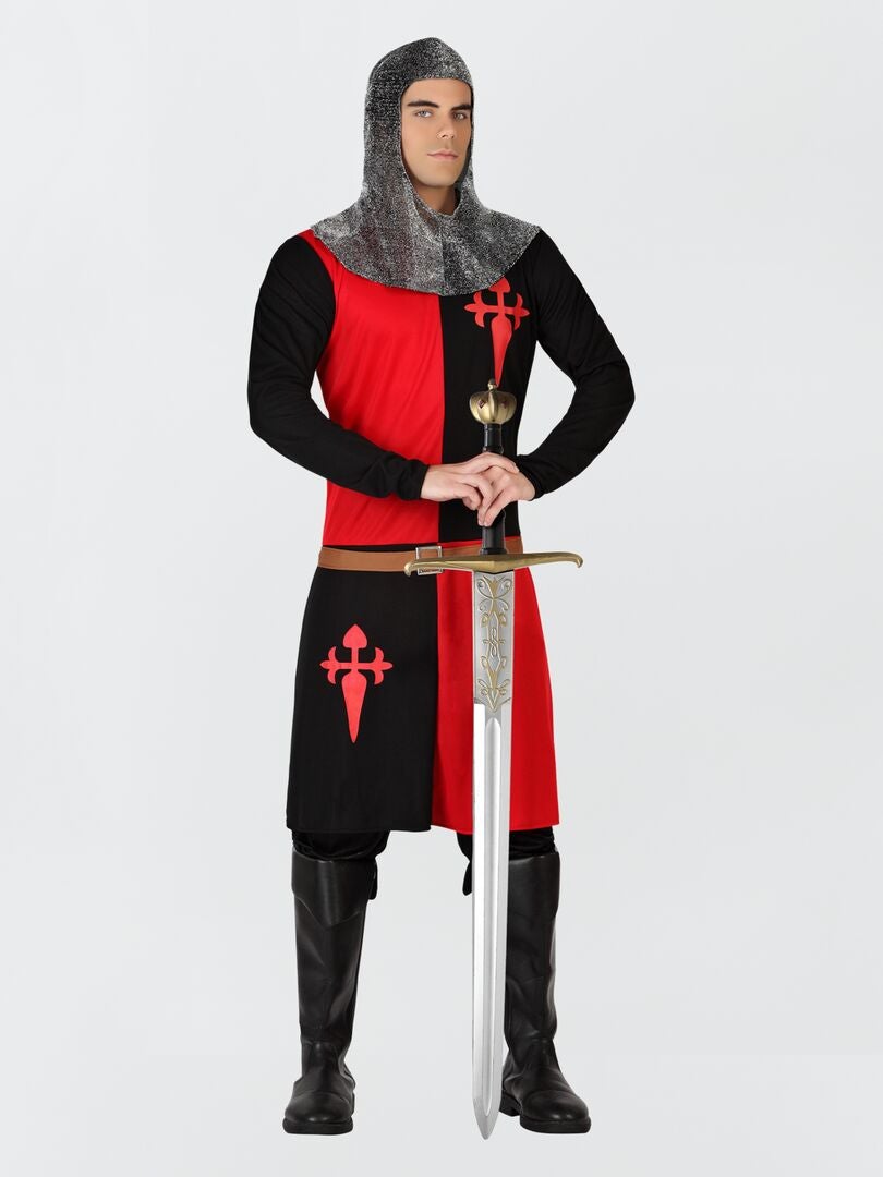 Ridder verkleedkleding zwart / rood - Kiabi
