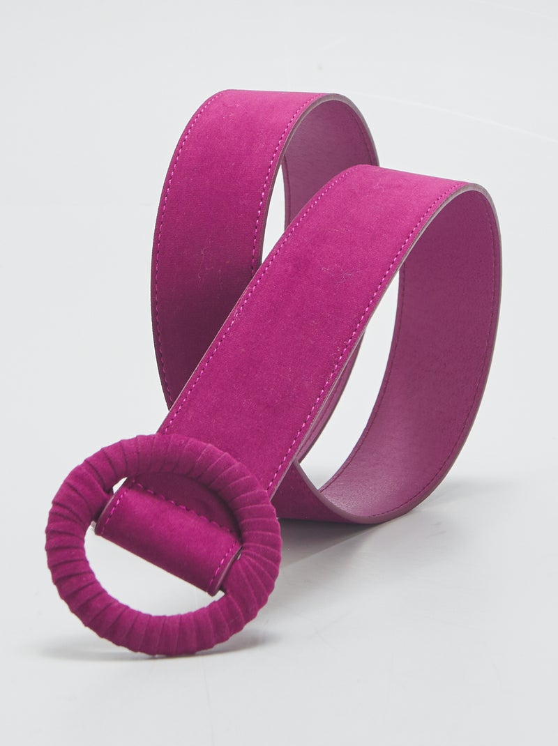 Riem van suèdine ROOD - Kiabi