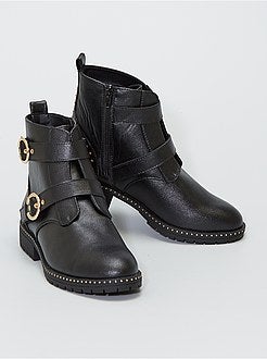 Riempjes met goudkleurige gespen - Kiabi