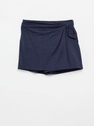 Rok met decoratieve strik
