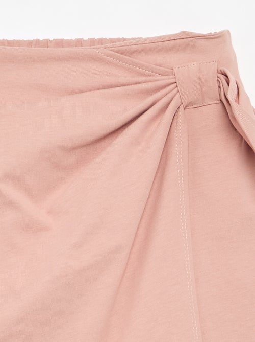 Rok met decoratieve strik - Kiabi