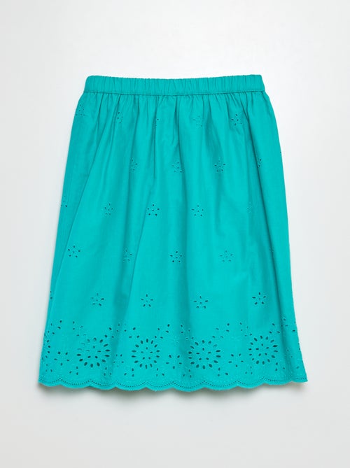 Rok met kanten motiefjes - Kiabi