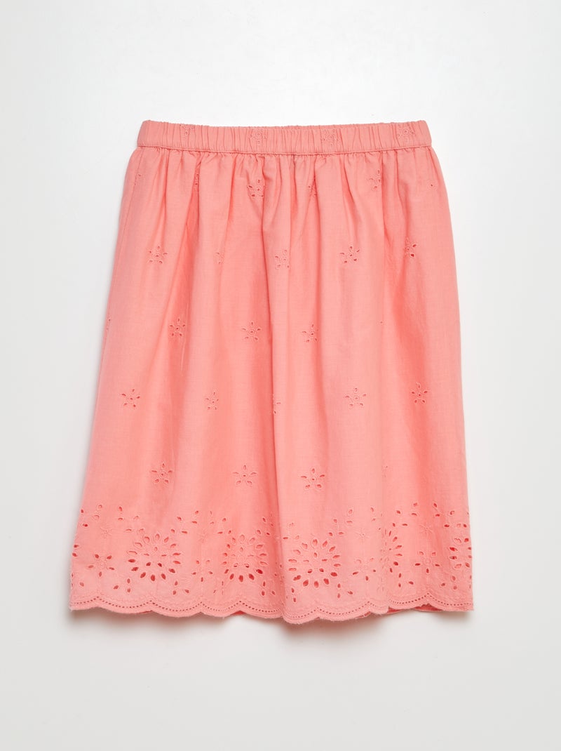 Rok met kanten motiefjes ROSE - Kiabi