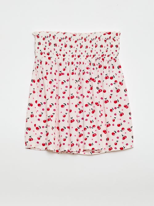 Rok van luchtig tricot - Kiabi