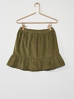 Rok van velours - Kiabi