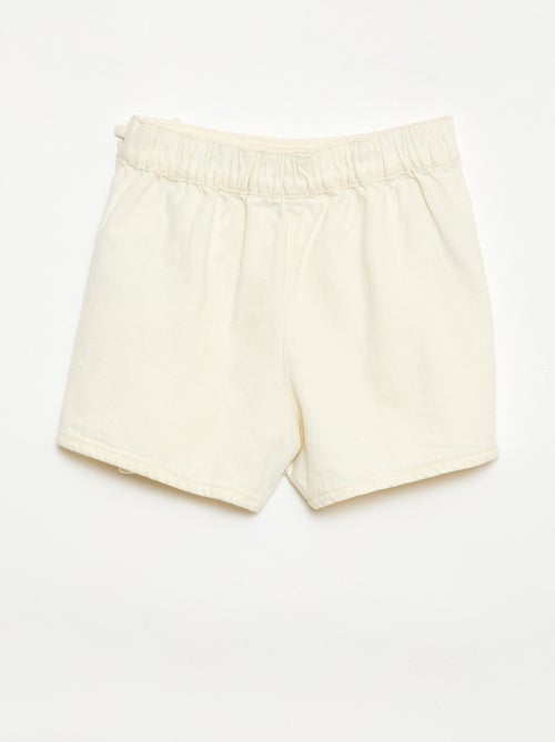 Rokbroek met all-over geborduurde motieven - Kiabi