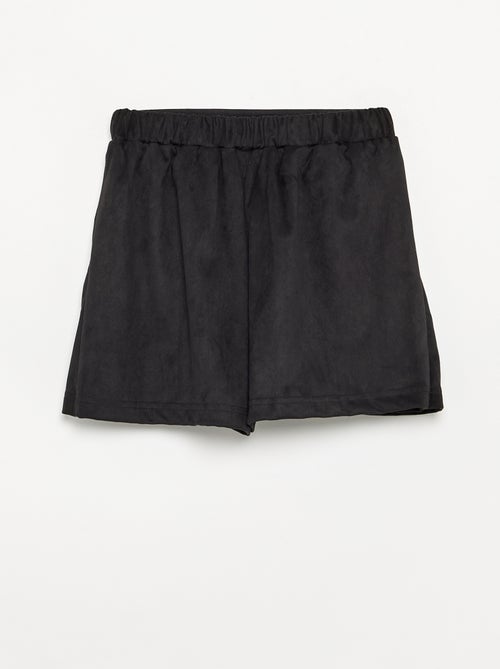 Rokbroek van suèdelookstof - Kiabi