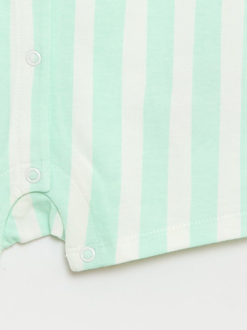 Romper met korte mouwen en motief - Kiabi