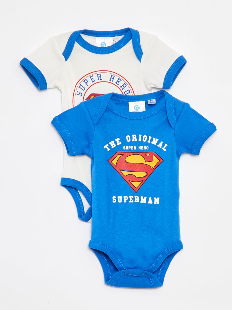 Rompertje met DC Comics/Superman-print BLAUW - Kiabi