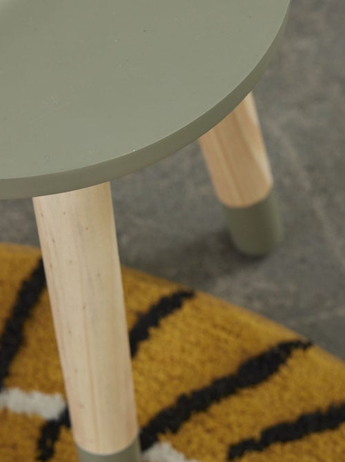 Ronde, houten kruk - Kiabi