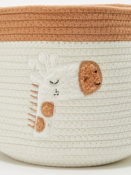 Ronde mand van touw - Giraf - Kiabi
