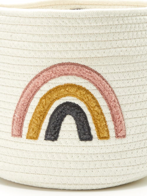 Ronde mand van touw - Regenboog - Kiabi