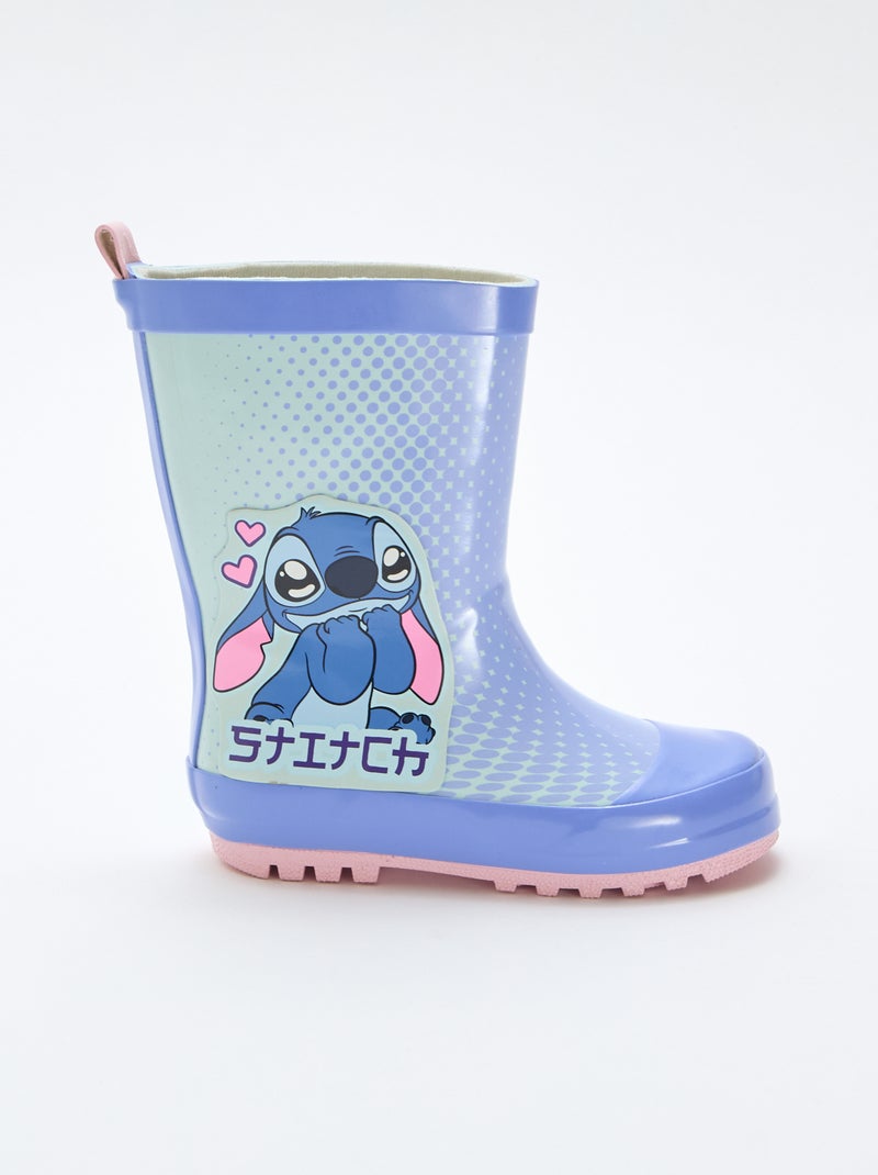 Rubberen laars 'Angel' 'Stitch' 'Disney' Blauw - Kiabi