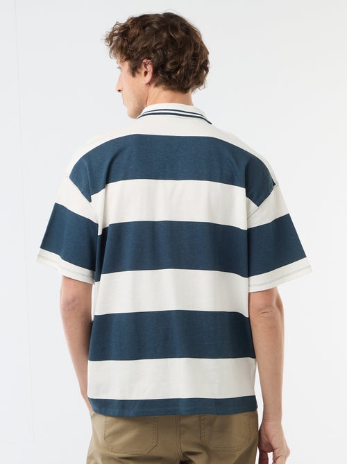 Rugby polo met korte mouwen - Kiabi