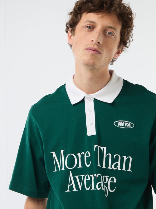 Rugbypolo met korte mouwen - Kiabi Rugbypolo met korte mouwen - Kiabi