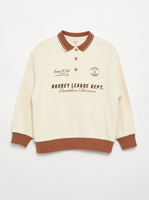 Rugbypolo met lange mouwen - Kiabi Rugbypolo met lange mouwen - Kiabi