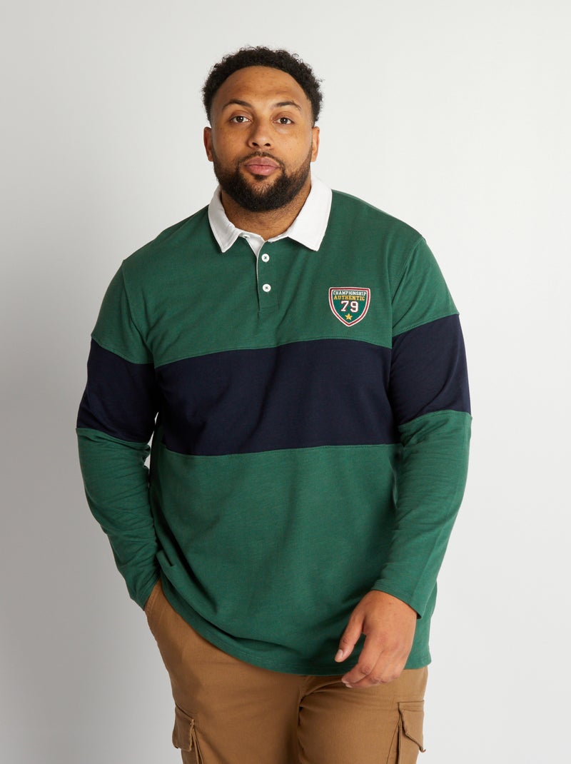 Rugbypolo ZWART - Kiabi