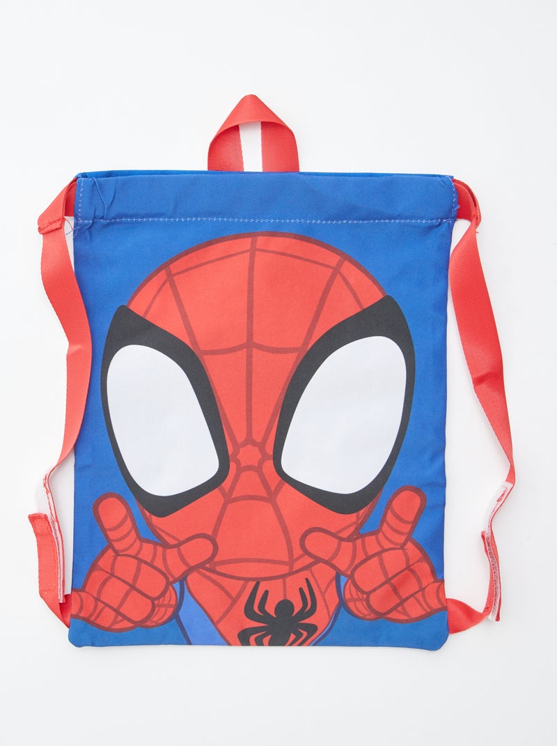 Rugzak in totebag-stijl 'Spider-Man' 'Marvel' Blauw - Kiabi