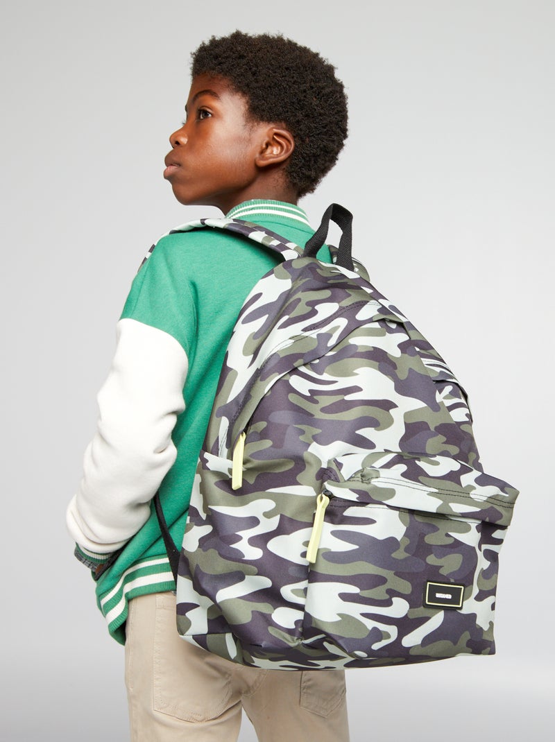Kinder rugzak camouflage Goedkope Feestwinkel
