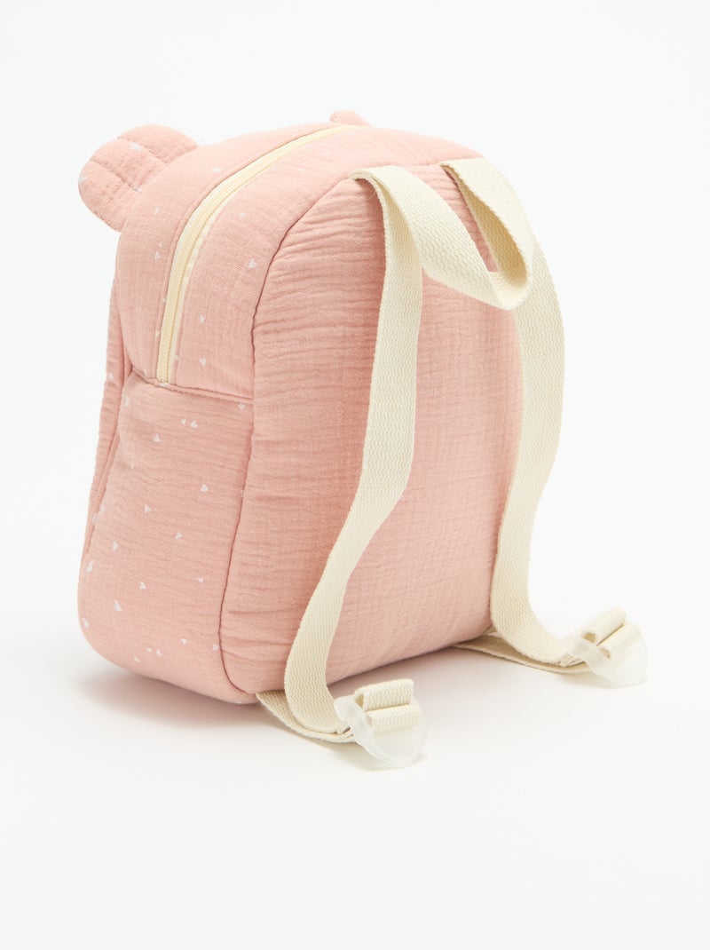 Rugzak met dierenmotief Rose - Kiabi