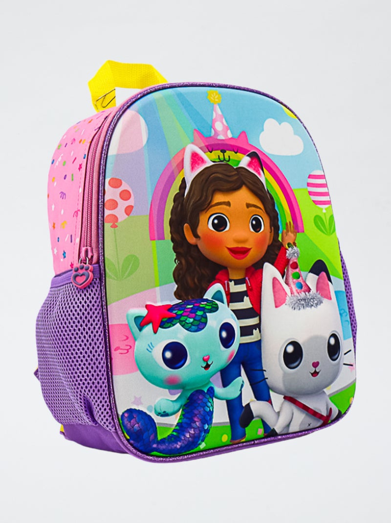 Rugzak met print 'Gabby's poppenhuis' Rose - Kiabi