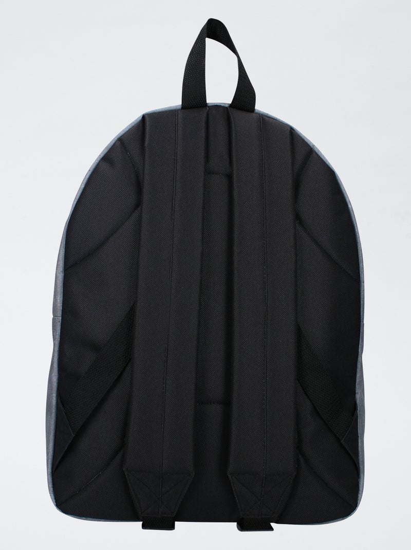 Rugzak met voetbalprint Grijs - Kiabi