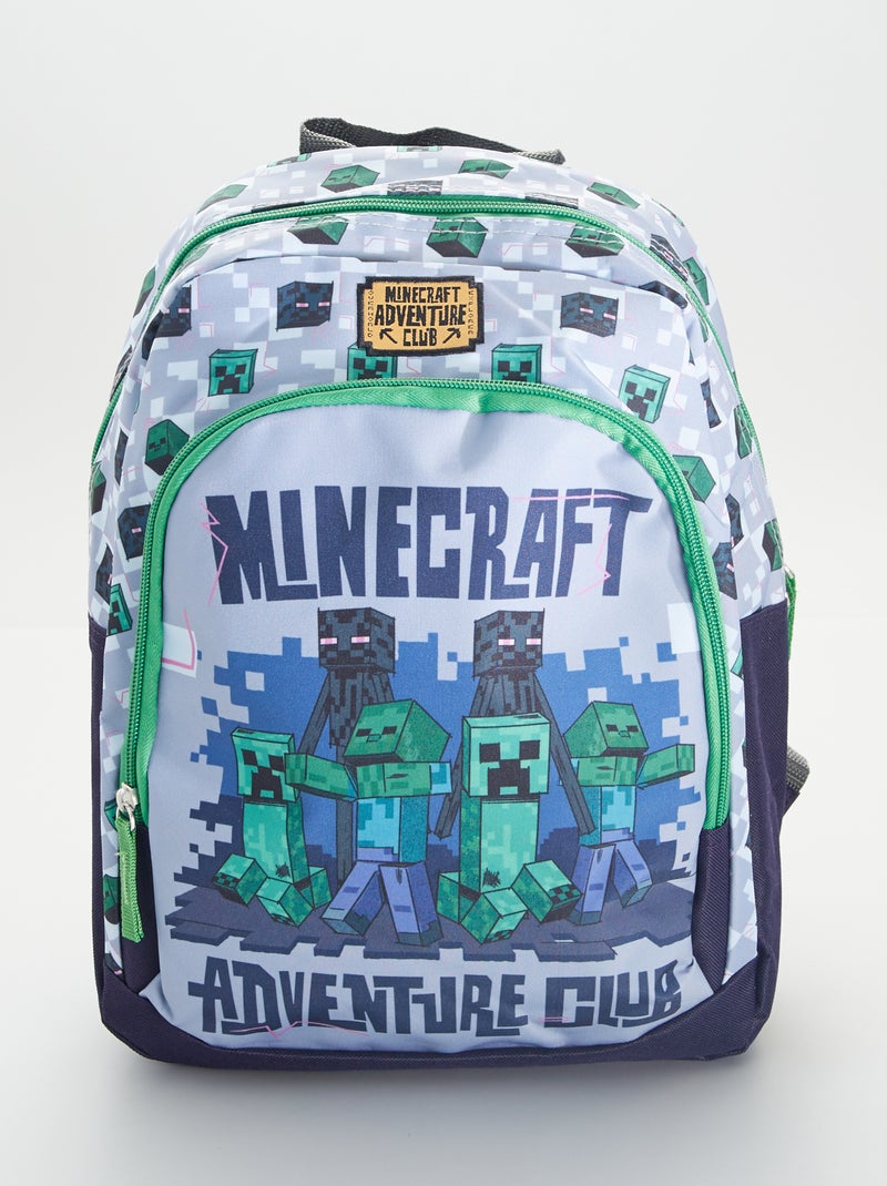 Rugzak 'Minecraft' GRIJS - Kiabi