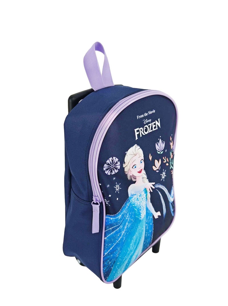 Rugzak op wieltjes 'Disney' 'Frozen' Blauw - Kiabi