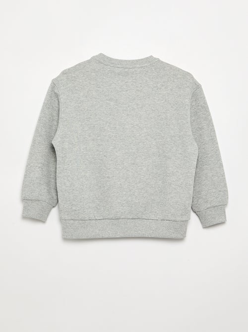 Ruimvallend sweatshirt met lange mouwen - Kiabi