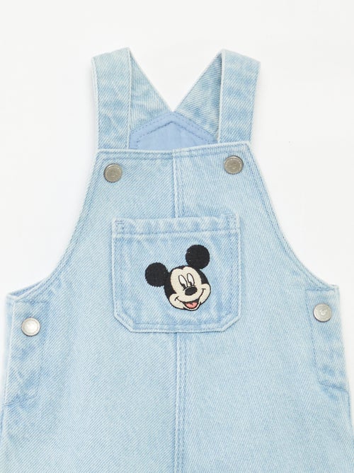 Salopette van spijkerstof 'Mickey' - Kiabi