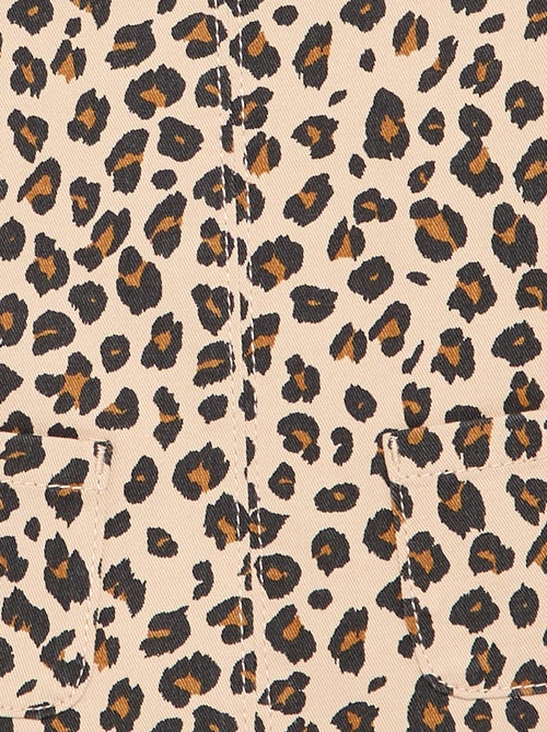 Salopettejurk met luipaardprint - Kiabi Salopettejurk met luipaardprint - Kiabi