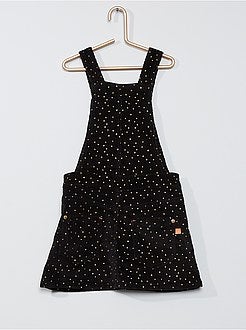 Salopettejurk van velours - Kiabi