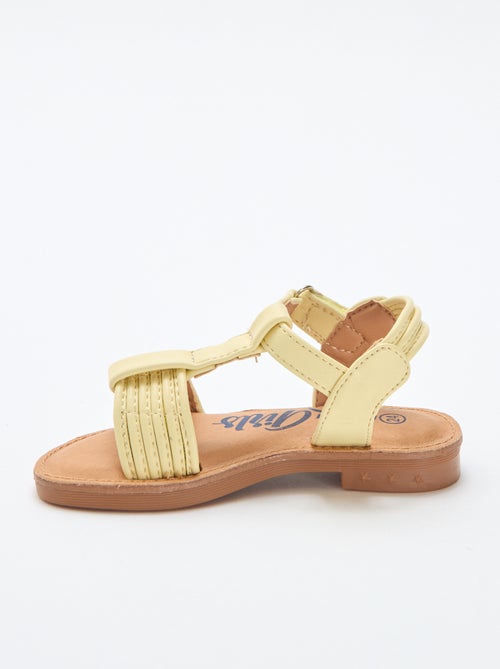 Sandaal met brede band - Kiabi
