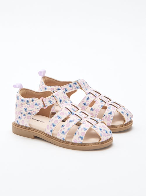 Sandalen met all-over bandjes 'Disney' 'Stitch' - Kiabi
