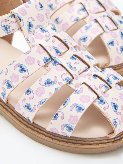 Sandalen met all-over bandjes 'Disney' 'Stitch' - Kiabi