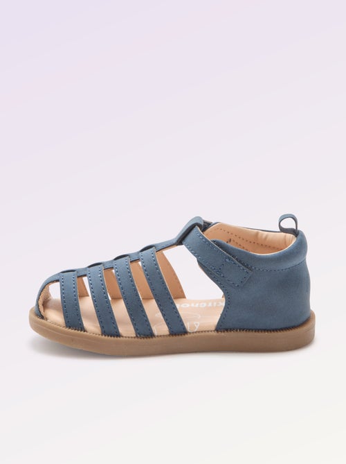 Sandalen met bandjes 'eerste stapjes' - Kitchoun - Kiabi