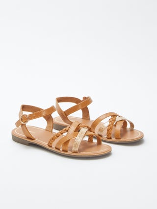 Sandalen met bandjes