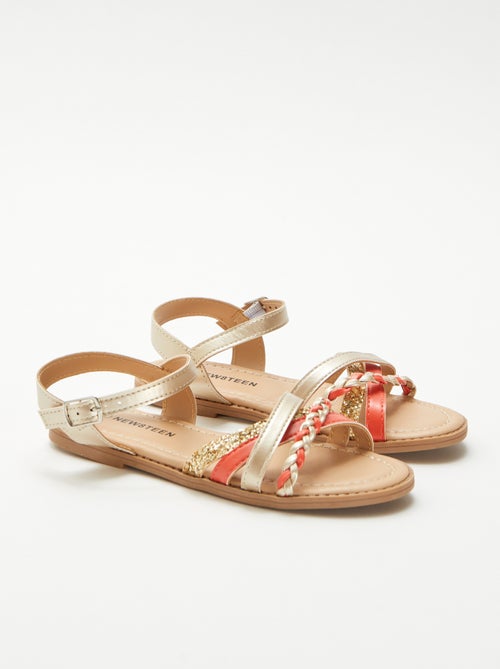 Sandalen met bandjes - Kiabi