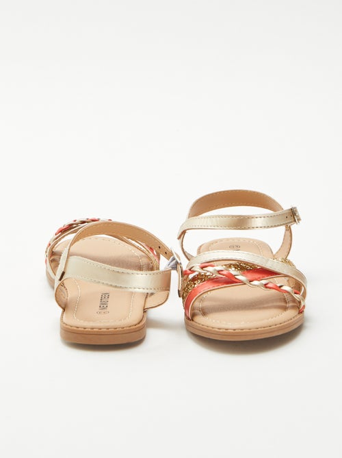 Sandalen met bandjes - Kiabi